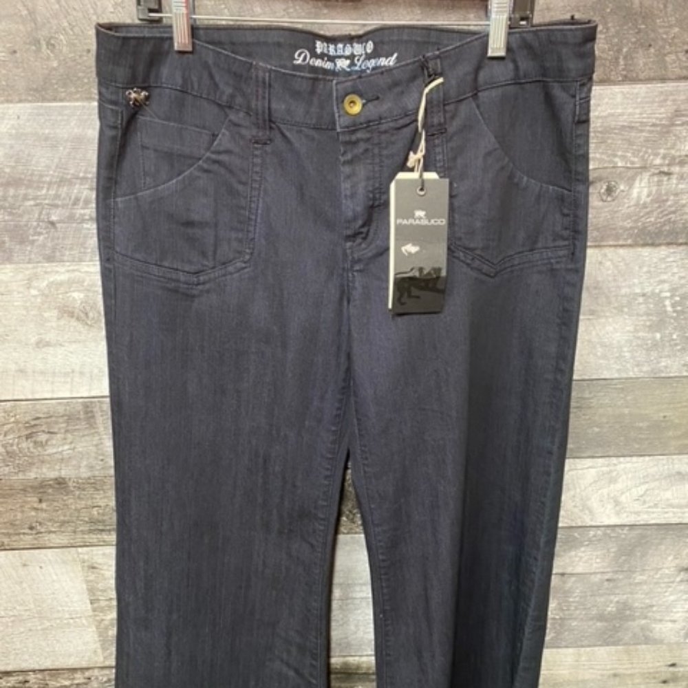 PARASUCO Style 8 Coral Wide Leg Jeans SZ: 34 IN:34 NWT